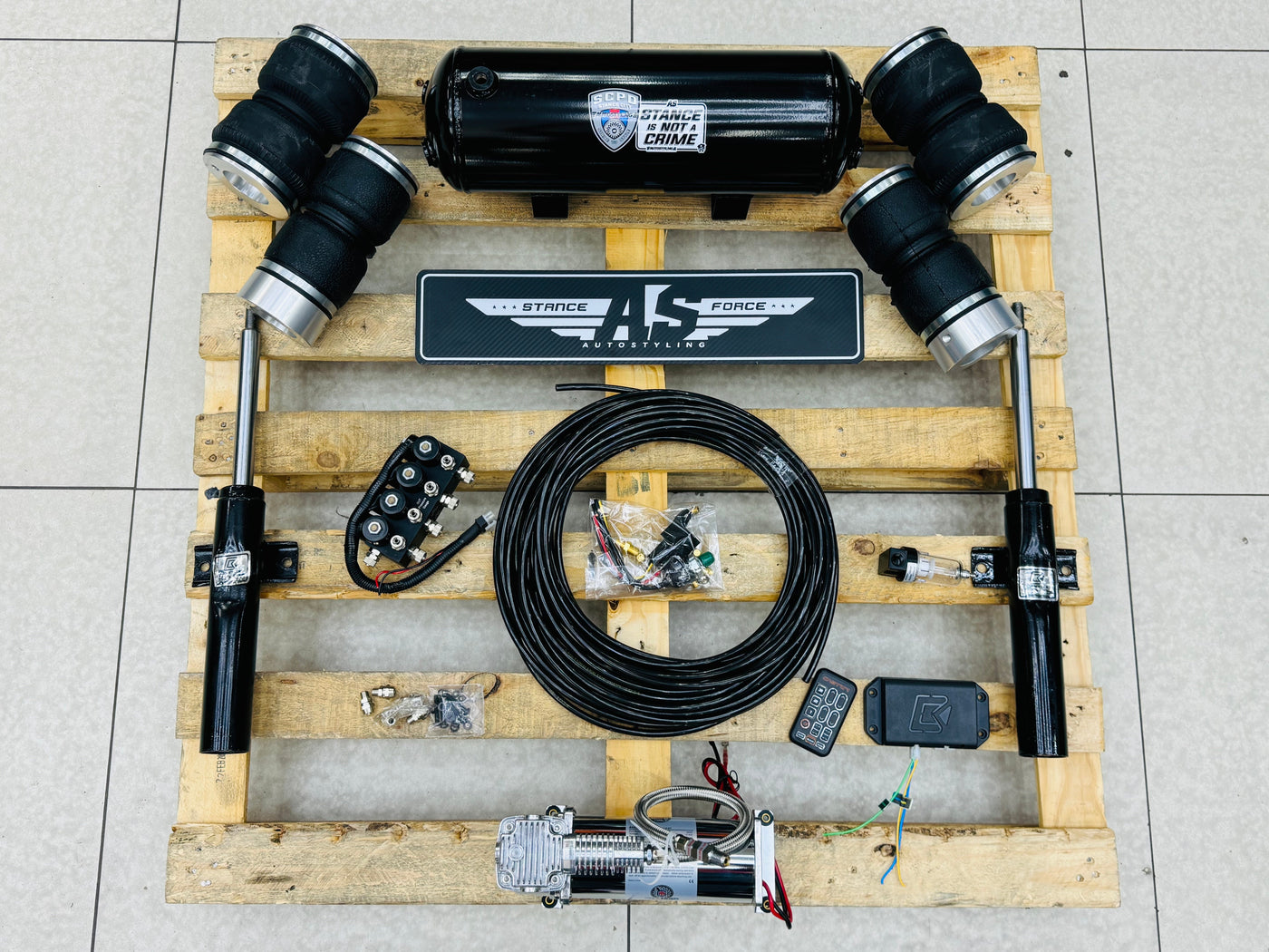 CASTOR BLUETOOTH AIR SUSPENSION FOR POLO