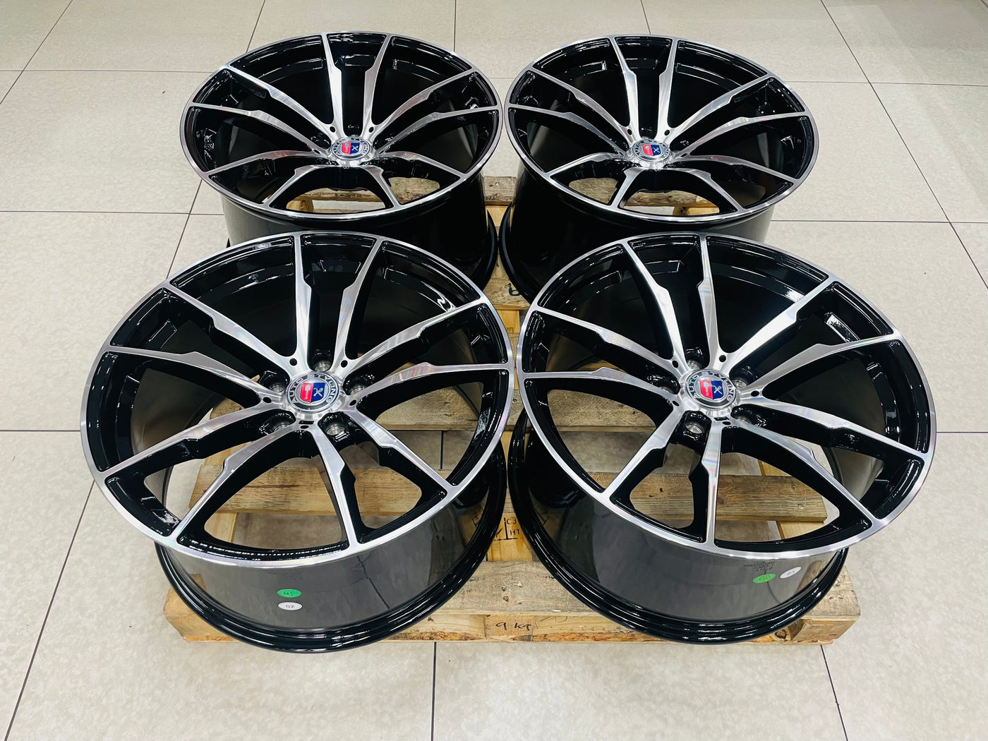 20” AS- BM X5 5/120 BLACK MACHINE FACEl