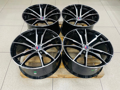 20” AS- BM X5 5/120 BLACK MACHINE FACEl