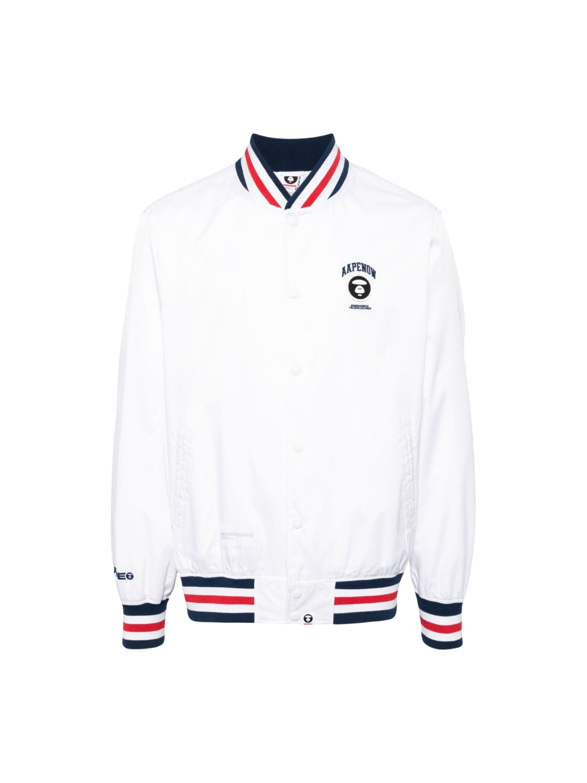 Aape Jacket Light Weight Logo White