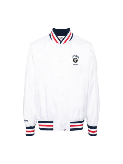 Aape Jacket Light Weight Logo White