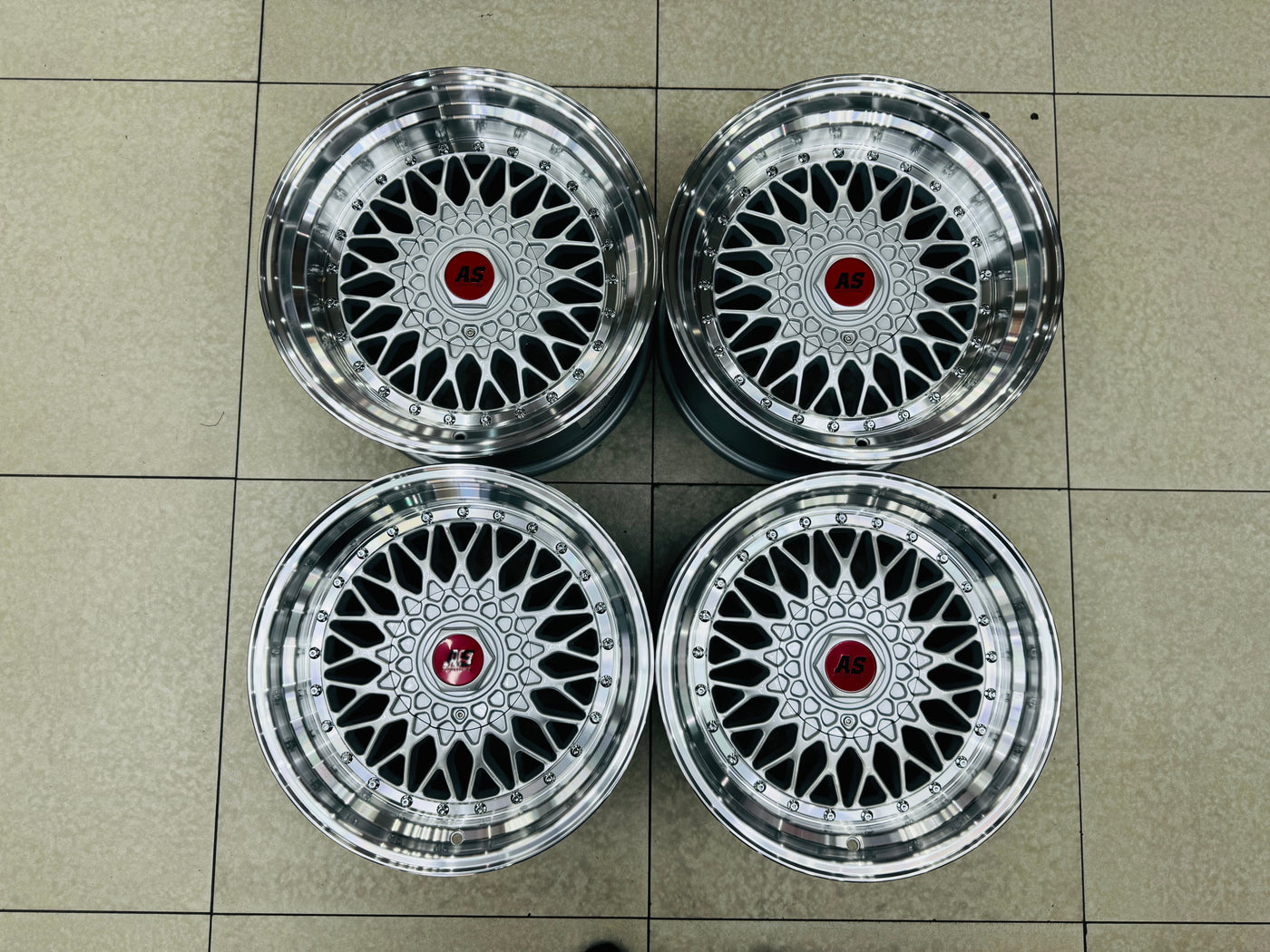 17” AS-MESH 8.5/10j 4/100 4/114 SILVER