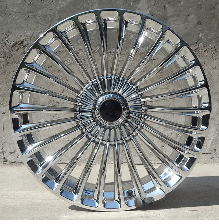20” AS-F601 MAYBACH  5/112 CHROME