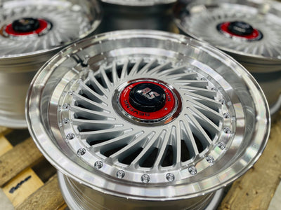 15” AS- SUPERFIN SILVER  4/100 4/114  wheels