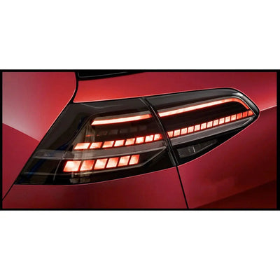 Suitable To Fit - VW Golf 7 / 7.5 OEM Style Smoked Black LED Sequential Taillights