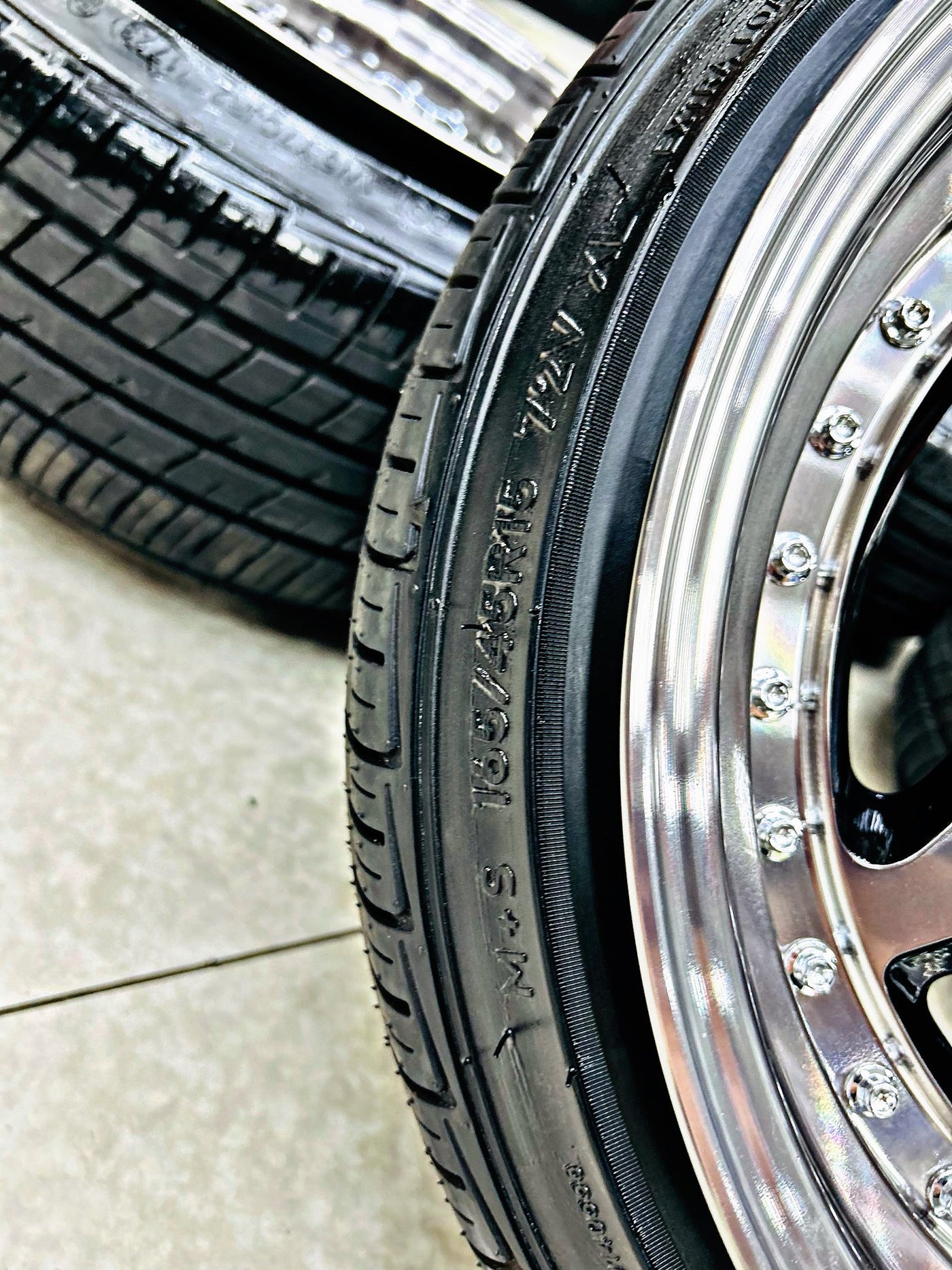 15” AS 348 + STRETCH TYRE COMBO 4/100