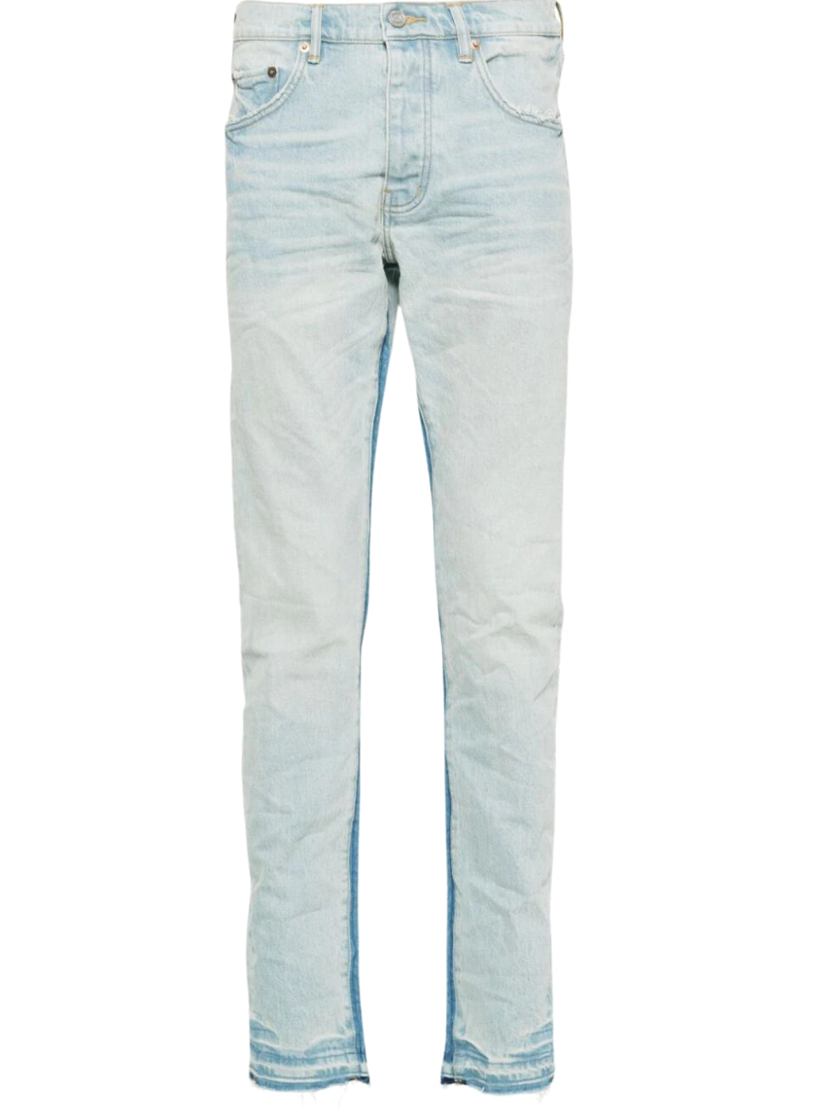 Purple Jeans Shadow Inseam Light Indigo