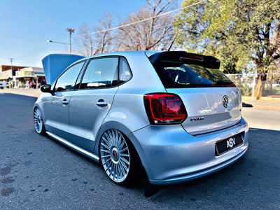 POLO 6 GTI STYLE ADD ON SPOILER GLOSS BLACK