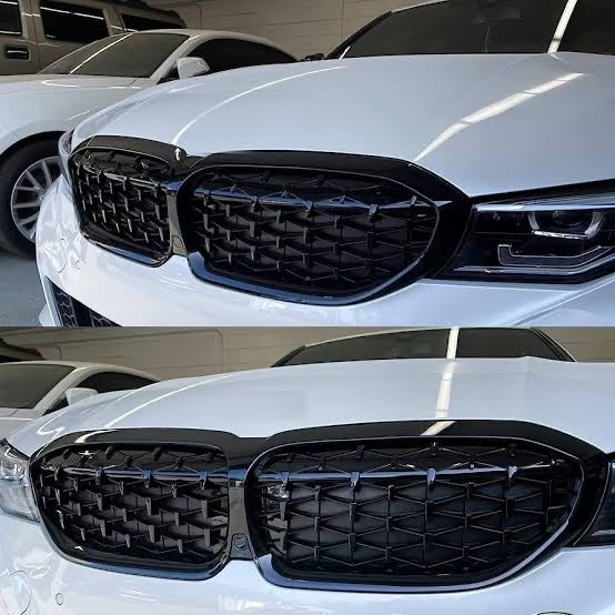 BM G20 DIAMOND GLOSS BLACK GRILLS
