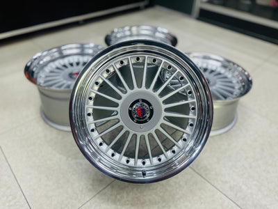18” AS ALPINA 5X112 & 5X120 wheels with high polished dishes
