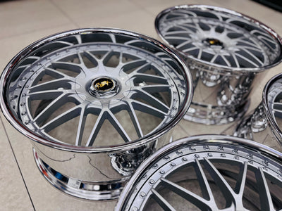 20” REZAX 2pce split forged  wheels