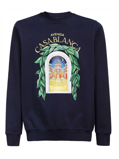 Casablanca Sweater Logo Casablanca Avenida