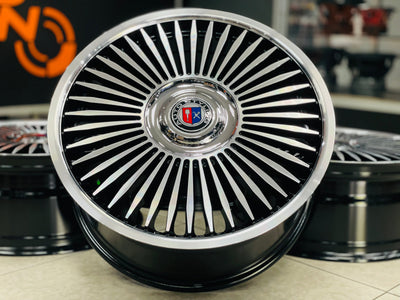 20” AS-ROLLS 5/112 BLACK MACHINE FACE