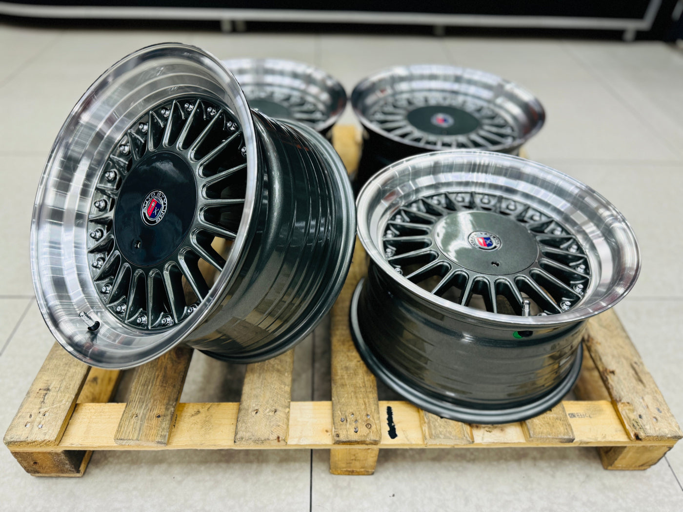 15” AS- ALPINA 4/100 & 4/114 wheels grey