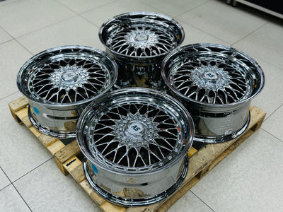 18” AS- MESH 5/100 5/120 SILVER CHROME