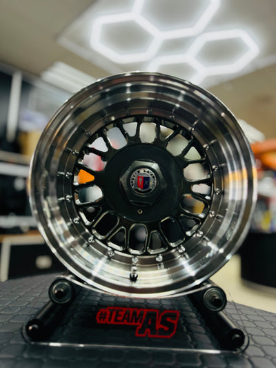 15” AS- 7492 5/100 5/114 grey gunmetal wheels