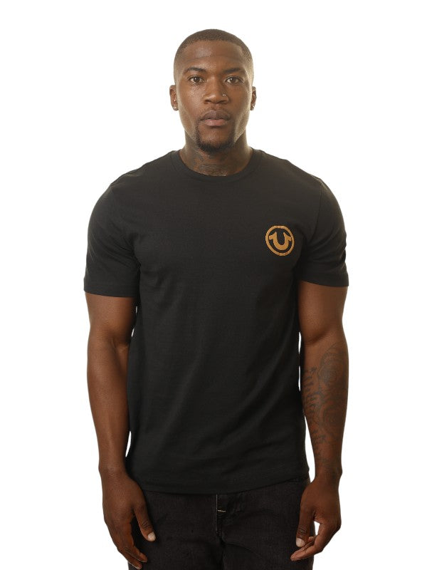 True Religion Buddha T-Shirt Jet Black