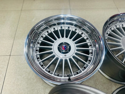 18” AS ALPINA 5X112 & 5X120 wheels with high polished dishes