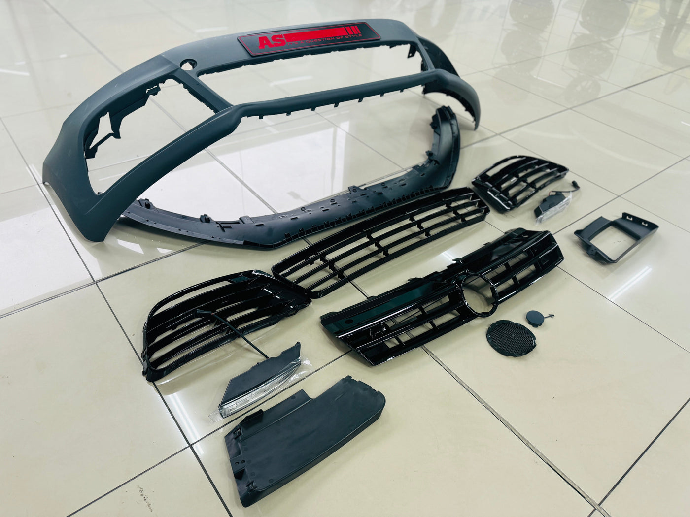 VW POLO 6 R20 FRONT BUMPER