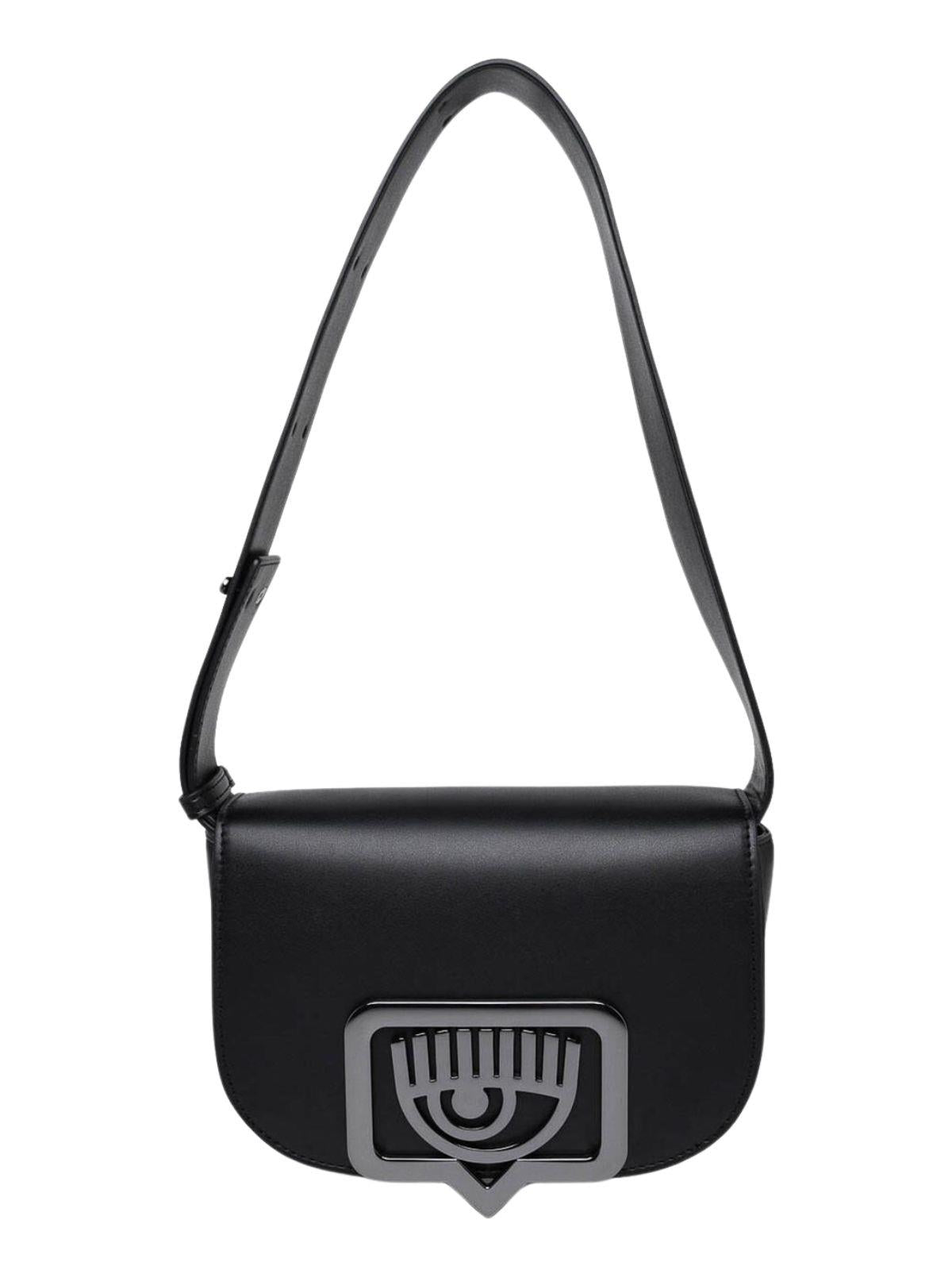 Chiara Ferragni Bag Eyelike Buckle Black
