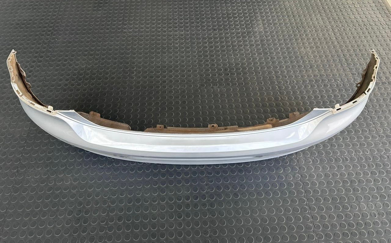 OEM preowned POLO 6R REAR BUMPER silver