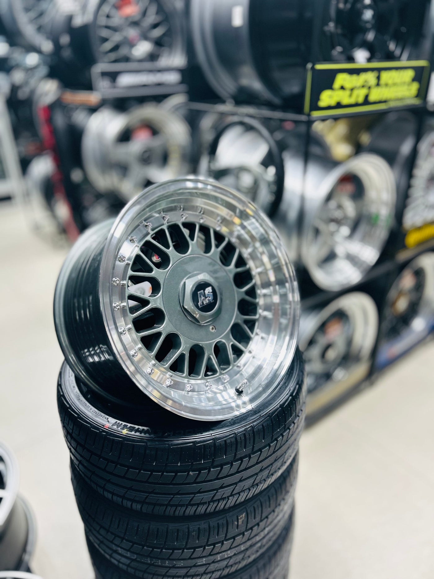 15” AS- BLAZE 4/100 4/108 GUNMETAL