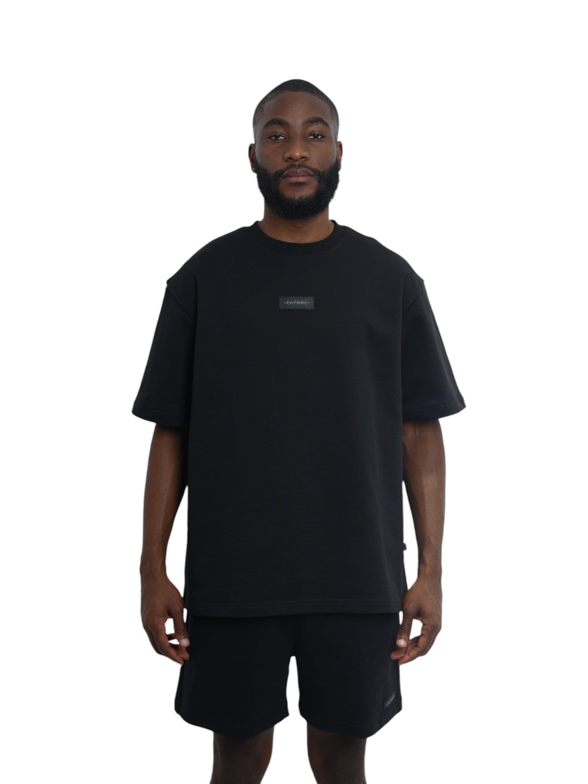Capone T-Shirt Lounge Wear Oversized Black