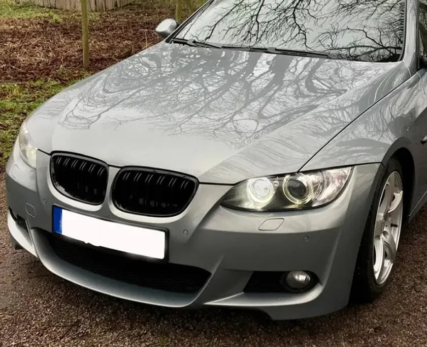 BMW E92 FACE  LIFT M4 GLOSS BLACK KIDNEY GRILLS