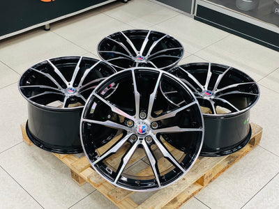 20” AS- BM X5 5/120 BLACK MACHINE FACEl