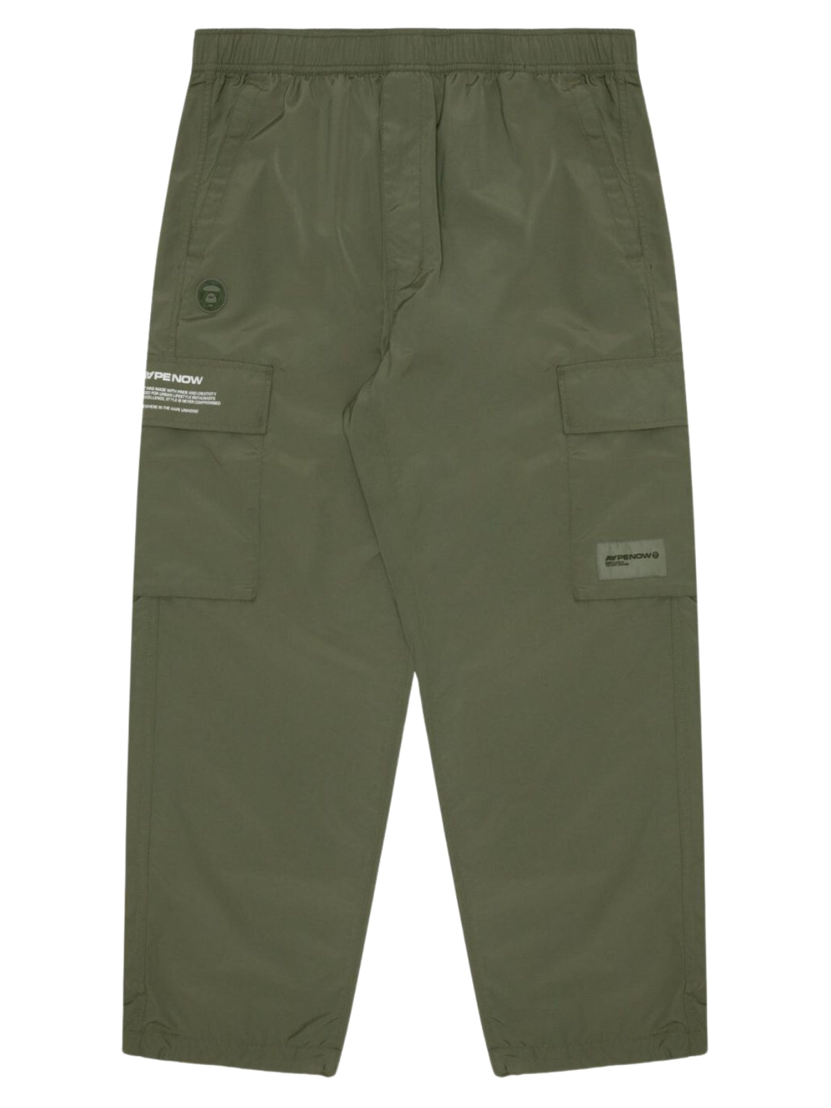 Aape Cargo Pants Pocket Logo Khaki