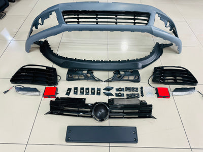 VW GOLF MK6 to MK6R FRONT BUMPER KIT UPGRADE