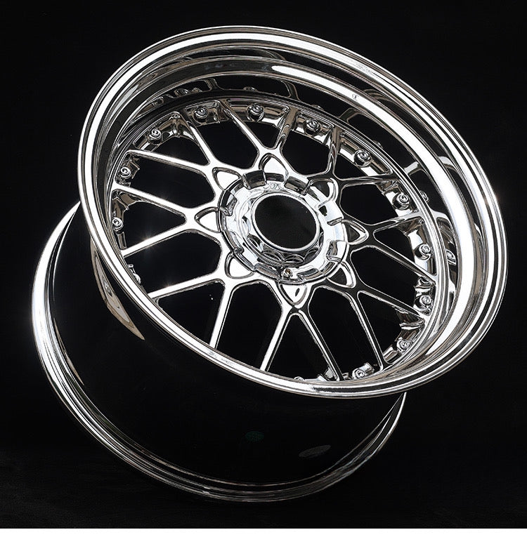 18” ” AS BSRC 5/112 & 5/120 CHROME NARROW WIDES