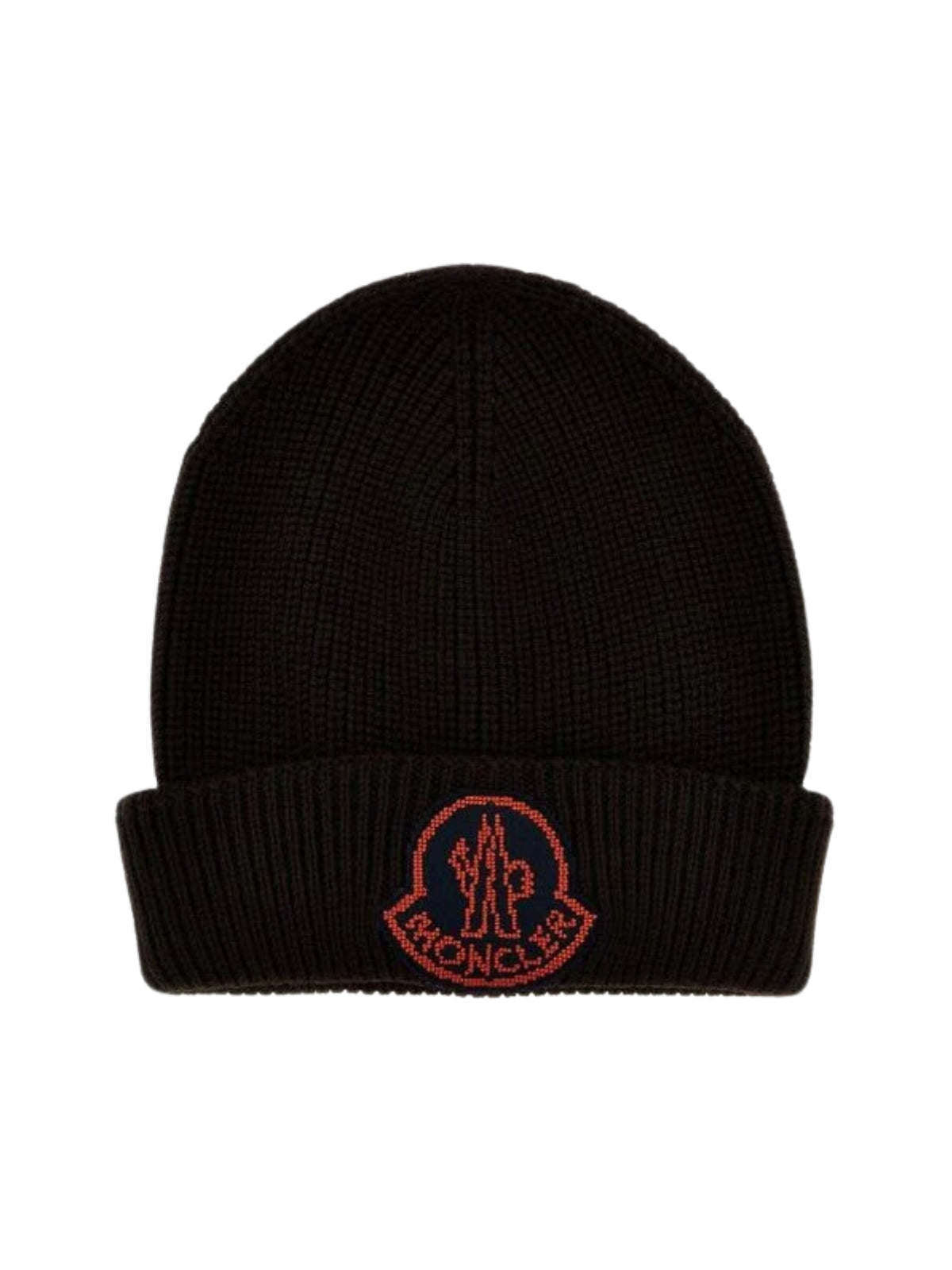 Moncler Beanie Logo Black
