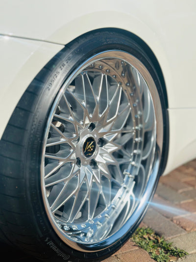 20” WORK VSXV 3pce split wheels 5/120