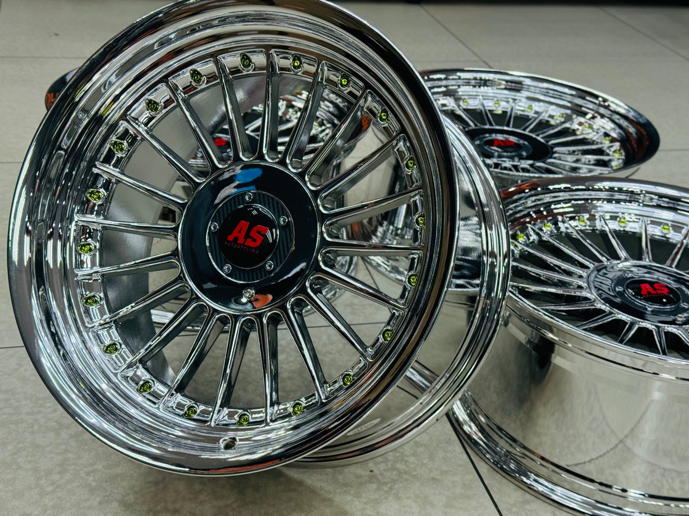 17'' AS-PINA CHROME  4/100 &  5/100