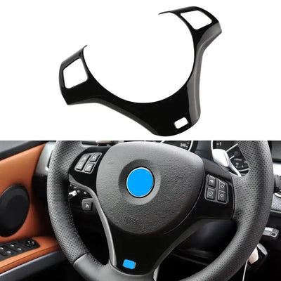 E90 STEERING WHEEL GLOSS BLACK INSERT HIGH SPEC