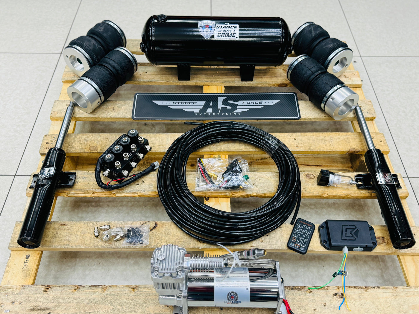 CASTOR BLUETOOTH AIR SUSPENSION FOR POLO