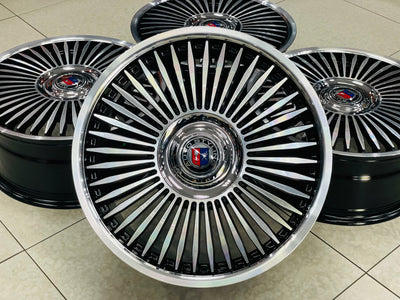 20” AS-ROLLS 5/112 BLACK MACHINE FACE