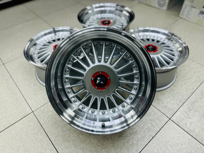 17'' NEW 10J AS-PINA SILVER 4/100 & 4/114 MULTI PCD