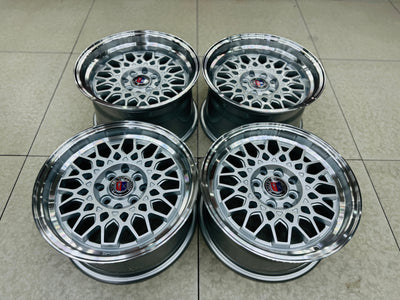 15” AS-SEEKER  4/100 & 4/114 multi pcd wheels