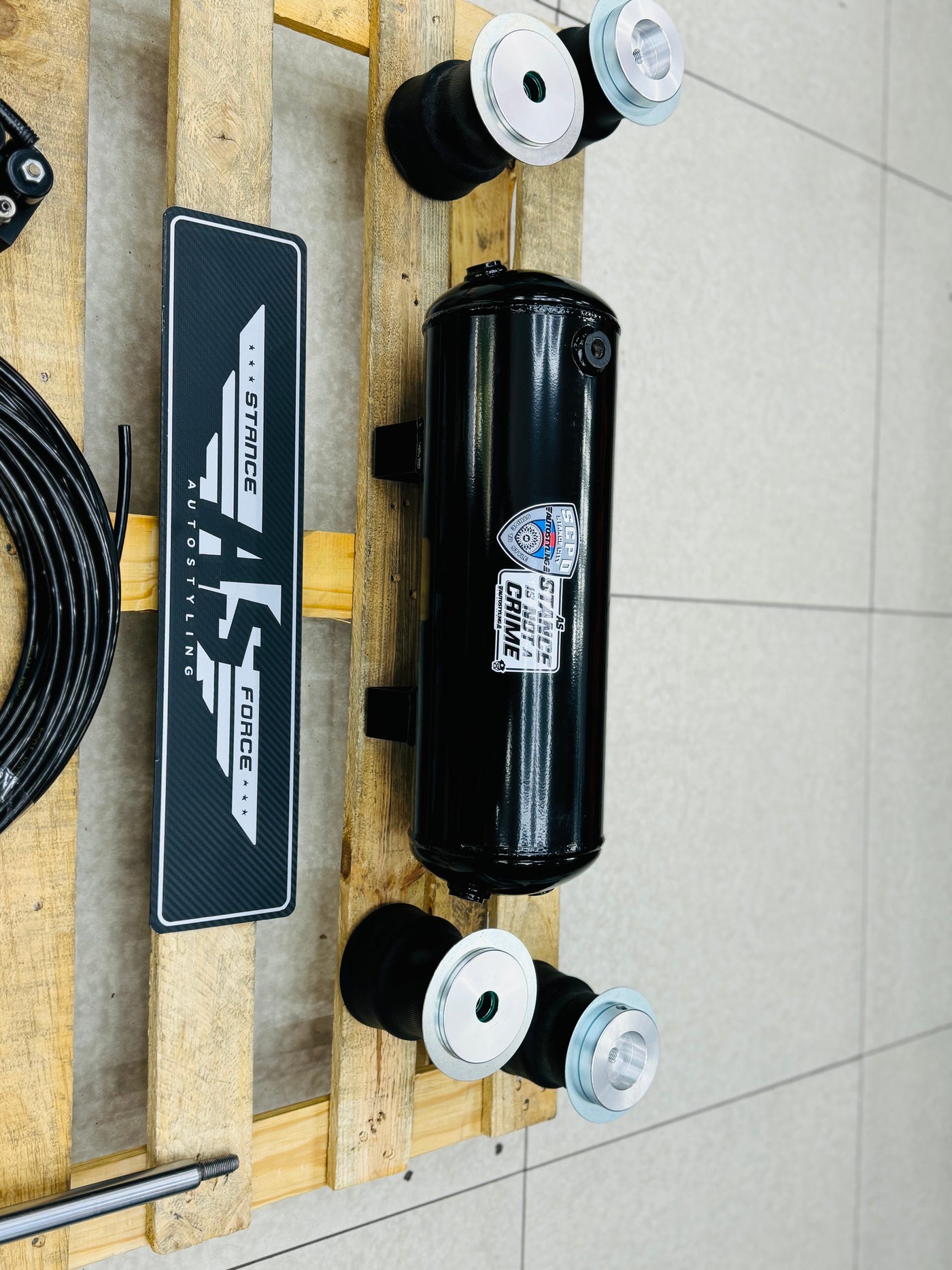 CASTOR BLUETOOTH AIR SUSPENSION FOR POLO