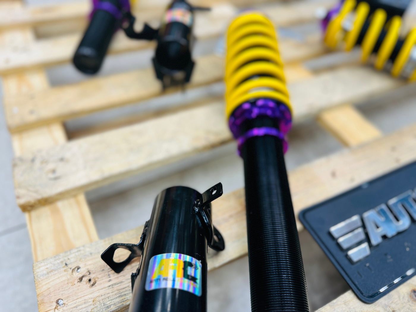 ARC TOYOTA E9 (KFC ) / E10 (RSI/RXI) COILOVERS PURPLE EDITION