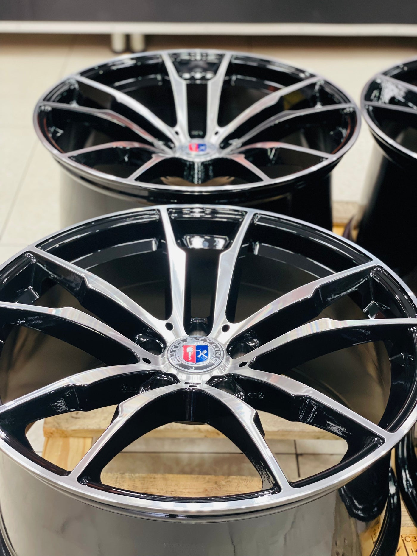 20” AS- BM X5 5/120 BLACK MACHINE FACEl