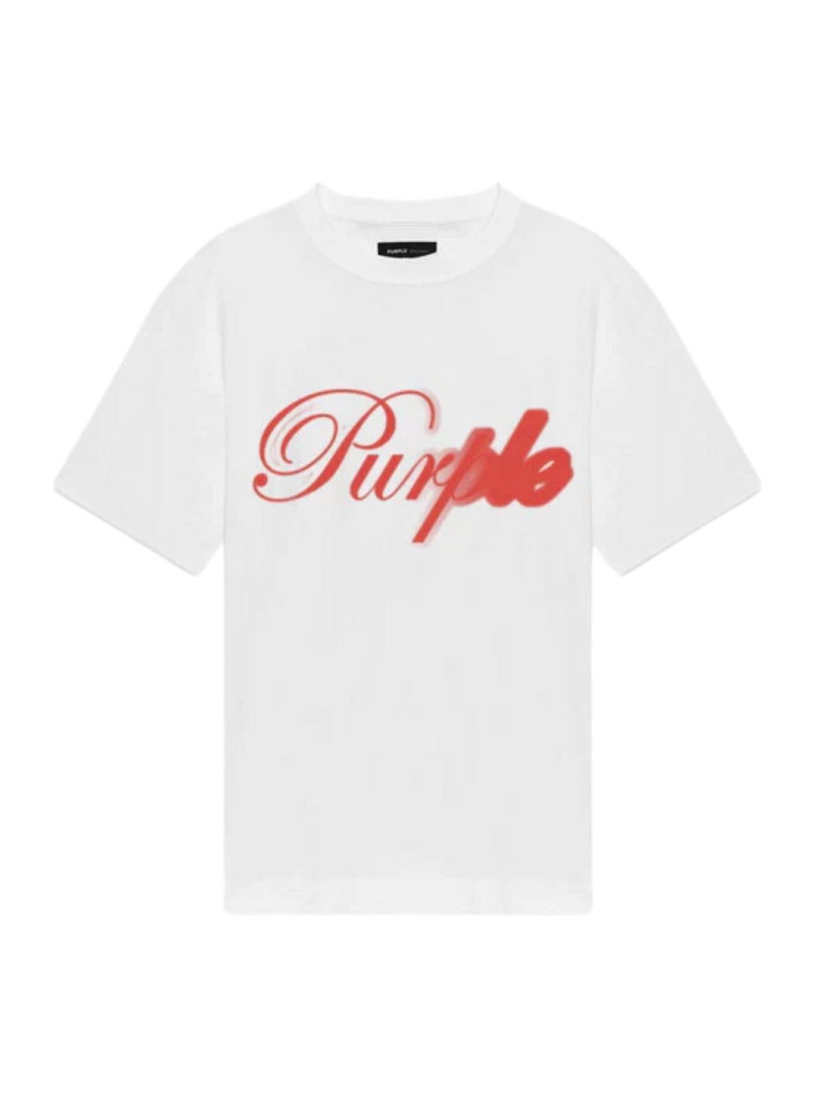 Purple T-Shirt Logo White