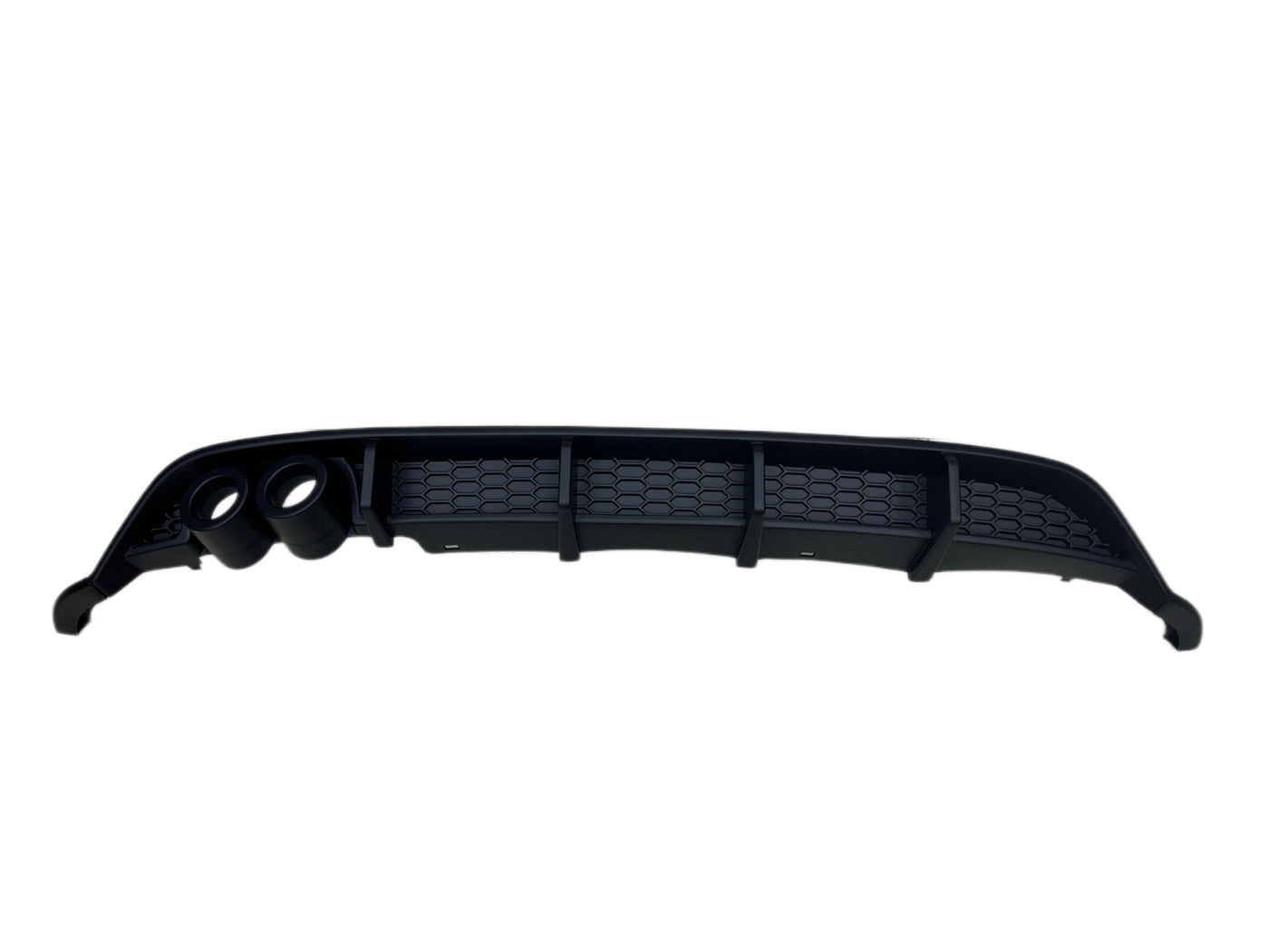 VW POLO 8 / AW TSI AK REAR DIFFUSER MATT BLACK