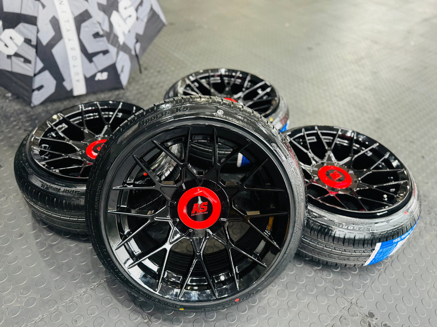 RIM & TYRE COMBO DEAL 15” RSE 4/100 & 4/114 + 165/50/15  COMFORSER TYRES  - BRAND NEW