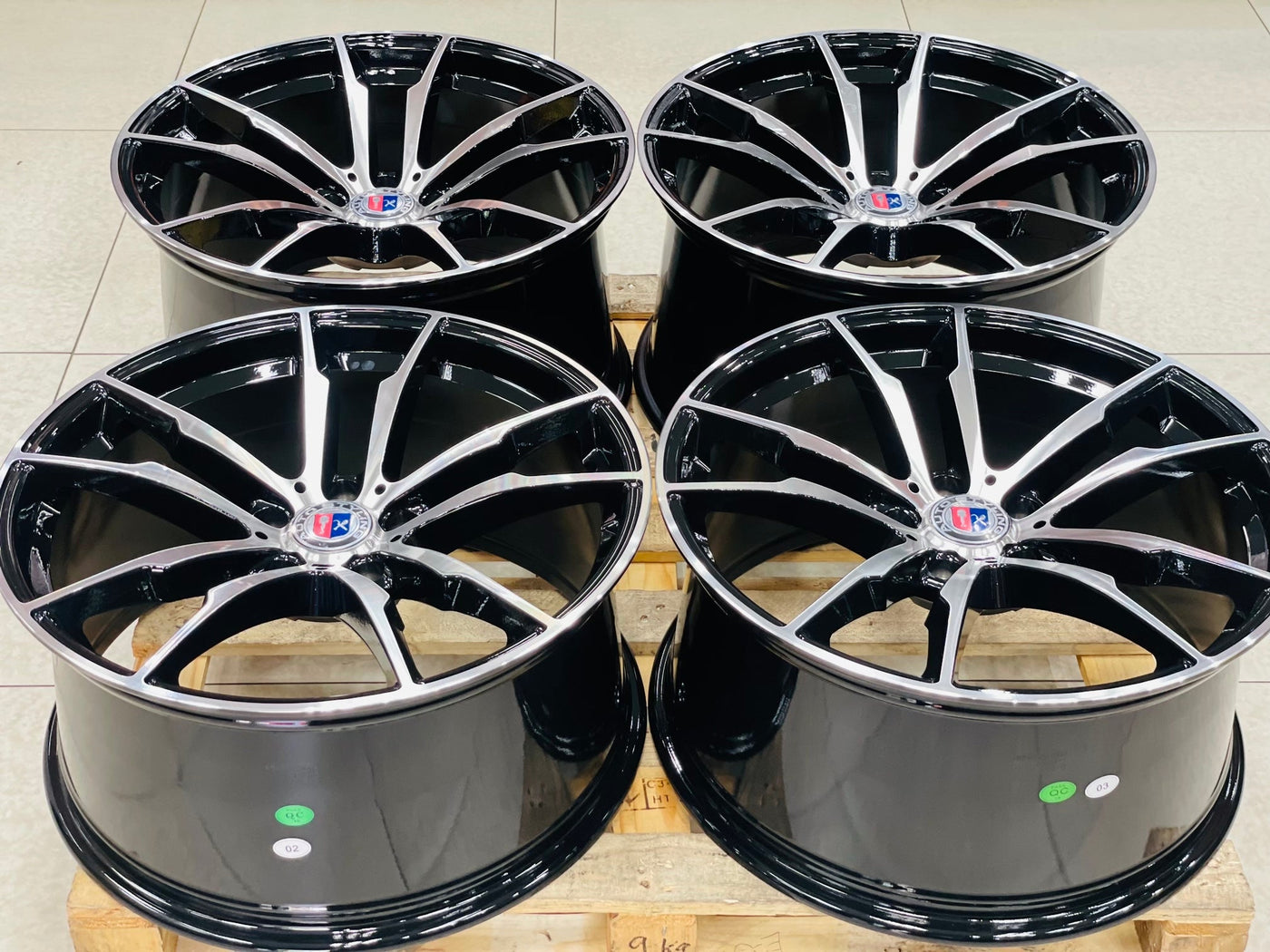 20” AS- BM X5 5/120 BLACK MACHINE FACEl