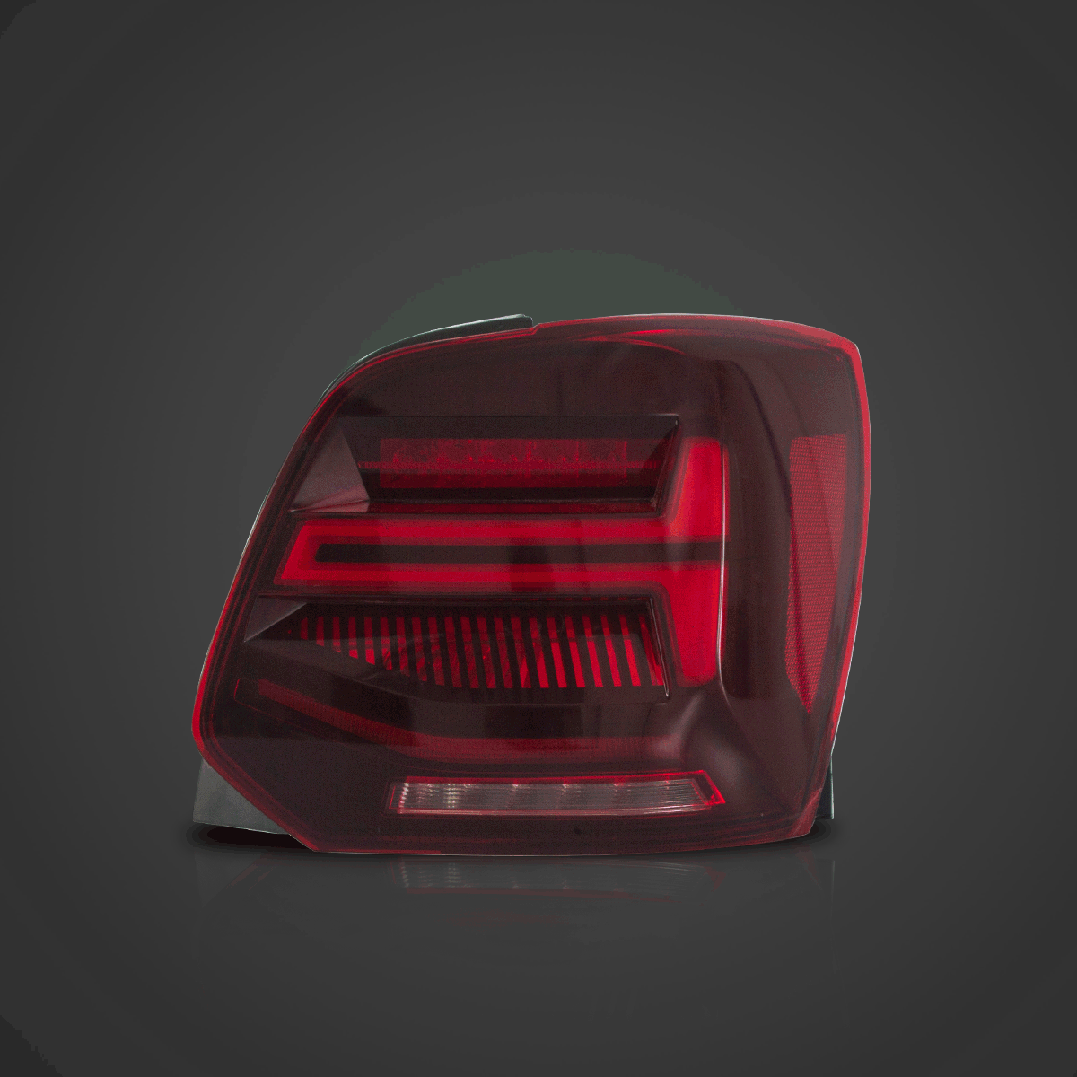 VLAND VW POLO 6 LED TAIL LIGHT SMOKED EDITION