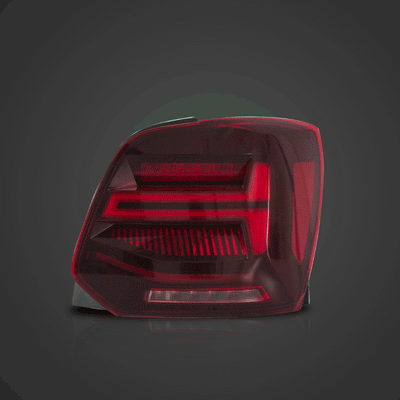 VLAND VW POLO 6 LED TAIL LIGHT SMOKED EDITION