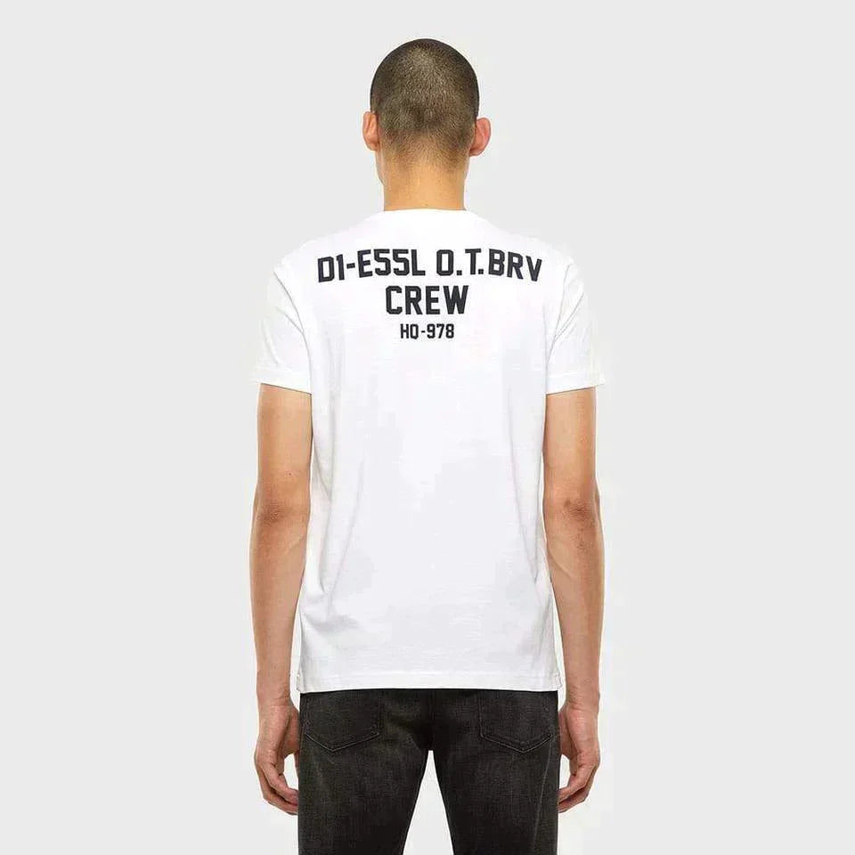 Diesel Flocked print T-shirt